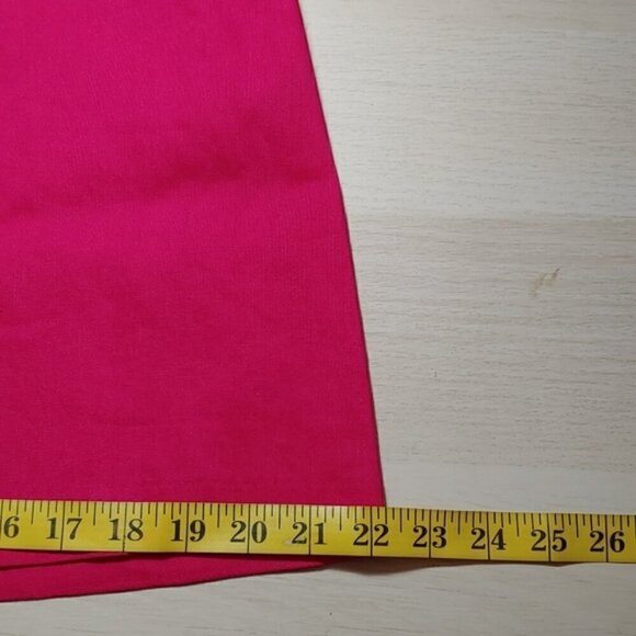 NWOT HOUSE OF HARLOW 1960 Linen blend summer fuchsia mini skirt - Picture 9 of 11